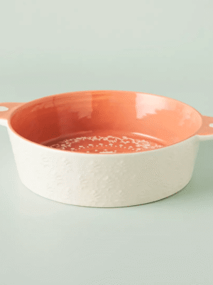 Pink Flower Dish